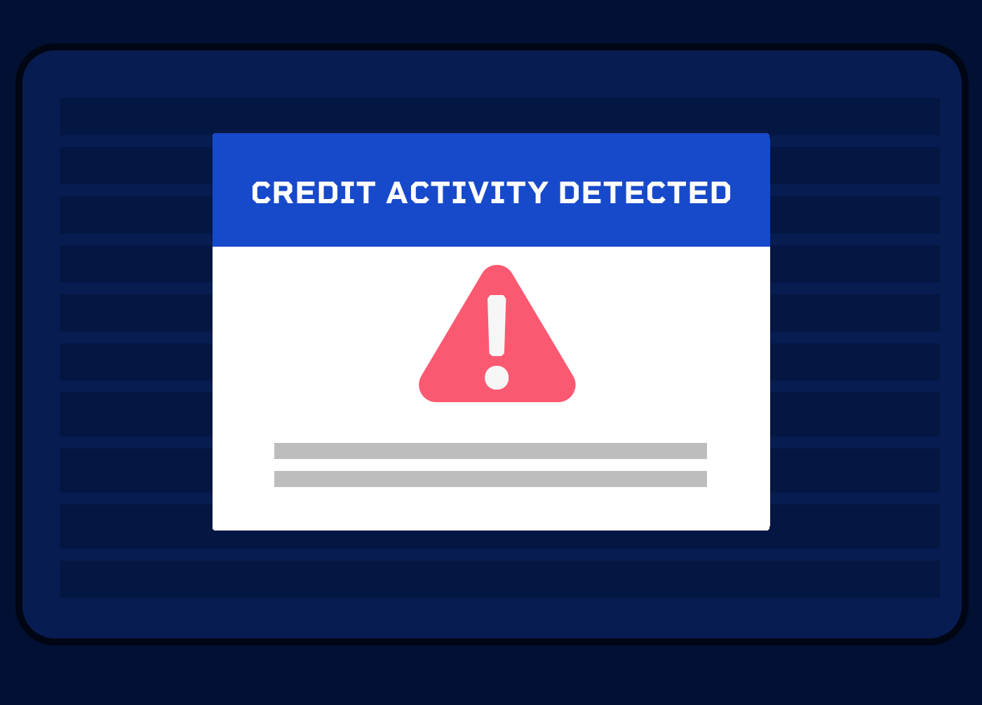 Credit Monitoring