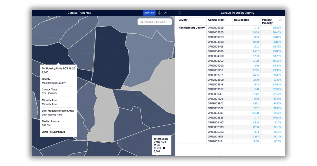 Map of Median Household Income: A Powerful Tool for CRA and Fair ...
